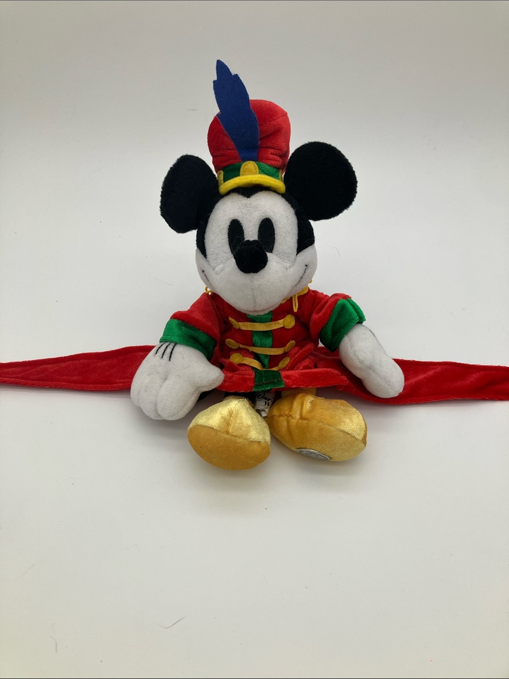 Disney World 100 Years Of Magic Band Concert Mickey Mouse Plush Bean Bag NWT